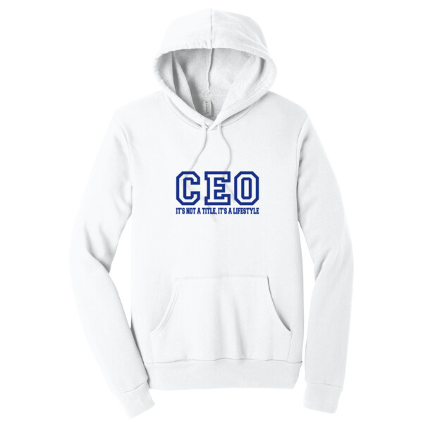 CEO Navy - Unisex Premium Fleece Pullover Hoodie Thumbnail