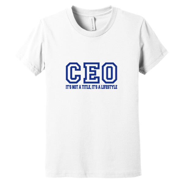 CEO Navy - Youth Premium Cotton T-Shirt Thumbnail