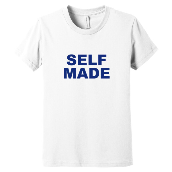 Self Made Navy - Youth Premium Cotton T-Shirt Thumbnail
