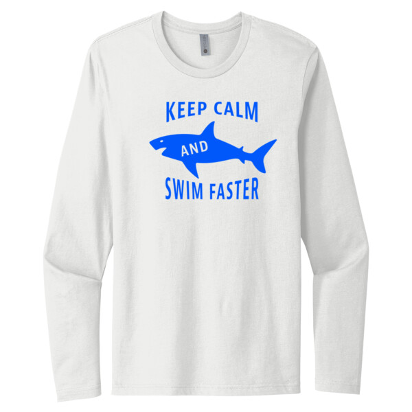 Keep Calm Royal - Unisex Premium Cotton Long Sleeve T-Shirt Thumbnail