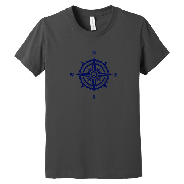 Nautical Sign 1 Navy - Youth Premium Cotton T-Shirt Thumbnail