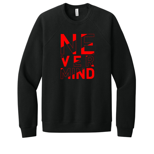 Nevermind Red - Unisex Premium Fleece Crew Sweatshirt Thumbnail