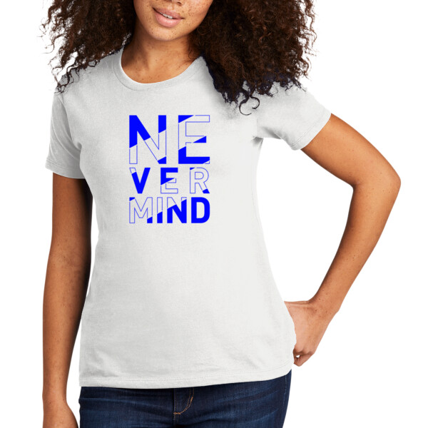 Nevermind Royal - Women's Premium Cotton T-Shirt Thumbnail