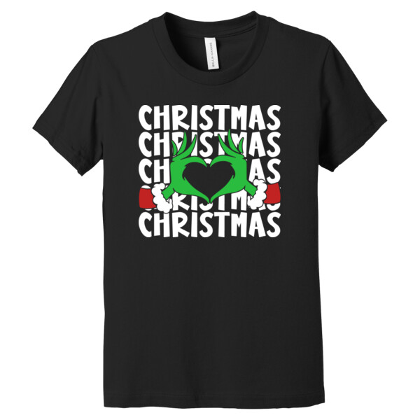 I Love Christmas - Youth Premium Cotton T-Shirt Thumbnail