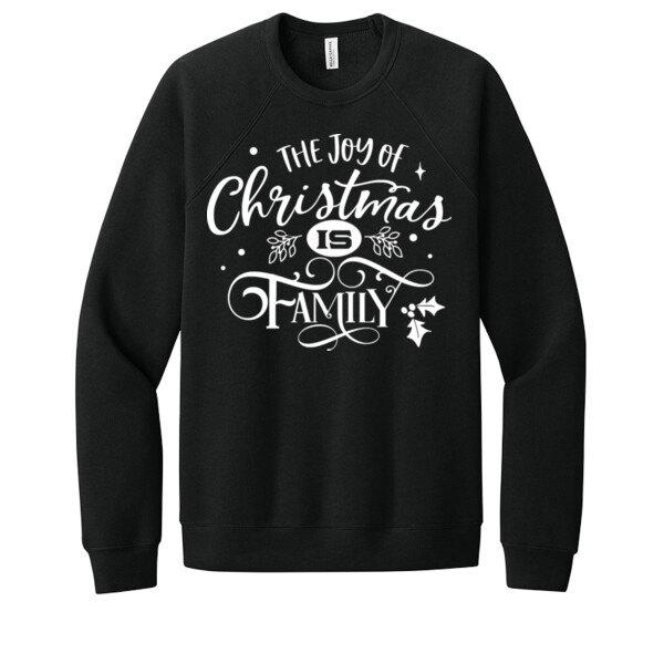 The Joy of Christmas - Unisex Premium Fleece Crew Sweatshirt Thumbnail