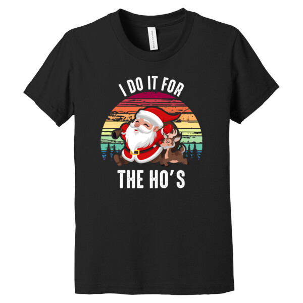 Do It For the Hos - Youth Premium Cotton T-Shirt Thumbnail