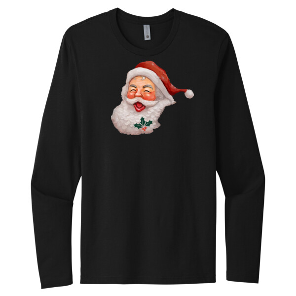 Coke Santa - Unisex Premium Cotton Long Sleeve T-Shirt Thumbnail
