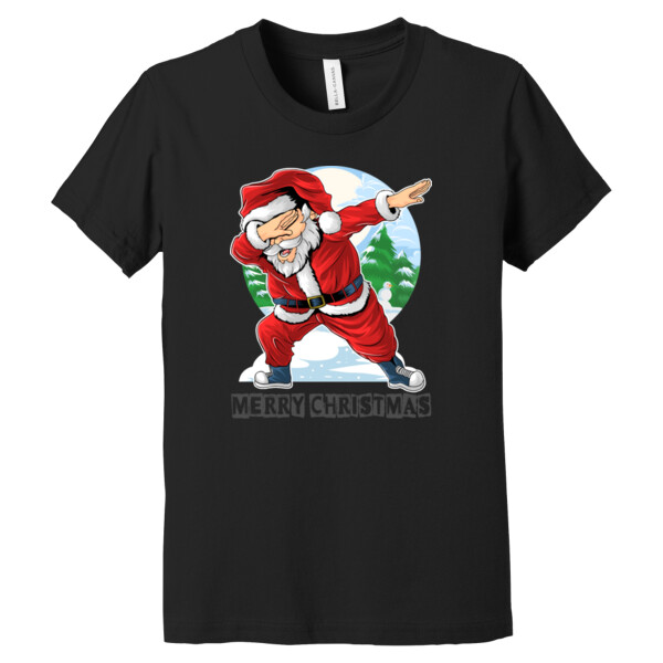 Dabbing Santa  - Youth Premium Cotton T-Shirt Thumbnail