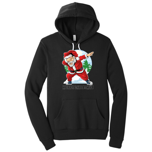 Dabbing Santa  - Unisex Premium Fleece Pullover Hoodie Thumbnail