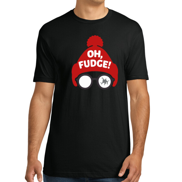 Oh Fudge - Unisex Premium Cotton T-Shirt Thumbnail