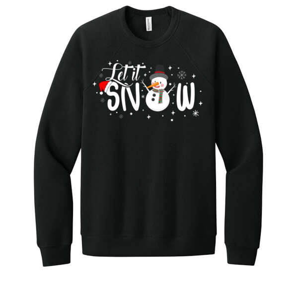 Let it Snow - Unisex Premium Fleece Crew Sweatshirt Thumbnail