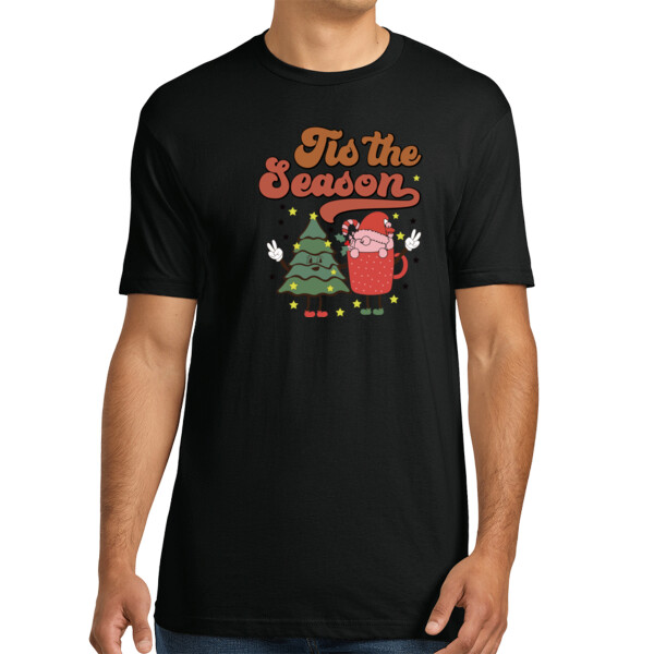 Tis This Season - Unisex Premium Cotton T-Shirt Thumbnail