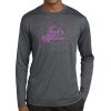 Unisex Poly Heather Long Sleeve T-Shirt Thumbnail