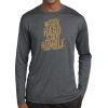 Unisex Poly Heather Long Sleeve T-Shirt Thumbnail