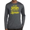 Unisex Poly Heather Long Sleeve T-Shirt Thumbnail
