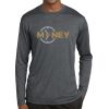 Unisex Poly Heather Long Sleeve T-Shirt Thumbnail