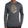 Unisex Poly Heather Long Sleeve T-Shirt Thumbnail