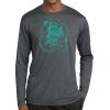 Unisex Poly Heather Long Sleeve T-Shirt Thumbnail