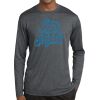 Unisex Poly Heather Long Sleeve T-Shirt Thumbnail