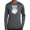 Unisex Poly Heather Long Sleeve T-Shirt Thumbnail