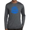 Unisex Poly Heather Long Sleeve T-Shirt Thumbnail