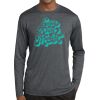 Unisex Poly Heather Long Sleeve T-Shirt Thumbnail