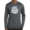 Unisex Poly Heather Long Sleeve T-Shirt Thumbnail