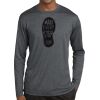 Unisex Poly Heather Long Sleeve T-Shirt Thumbnail