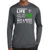 Unisex Poly Heather Long Sleeve T-Shirt Thumbnail