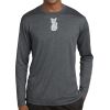 Unisex Poly Heather Long Sleeve T-Shirt Thumbnail