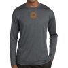 Unisex Poly Heather Long Sleeve T-Shirt Thumbnail