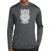 Unisex Poly Heather Long Sleeve T-Shirt Thumbnail