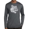 Unisex Poly Heather Long Sleeve T-Shirt Thumbnail