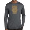 Unisex Poly Heather Long Sleeve T-Shirt Thumbnail