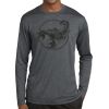Unisex Poly Heather Long Sleeve T-Shirt Thumbnail