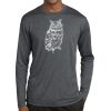Unisex Poly Heather Long Sleeve T-Shirt Thumbnail