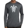 Unisex Poly Heather Long Sleeve T-Shirt Thumbnail
