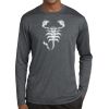 Unisex Poly Heather Long Sleeve T-Shirt Thumbnail