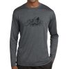 Unisex Poly Heather Long Sleeve T-Shirt Thumbnail
