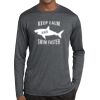 Unisex Poly Heather Long Sleeve T-Shirt Thumbnail