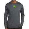 Unisex Poly Heather Long Sleeve T-Shirt Thumbnail