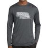 Unisex Poly Heather Long Sleeve T-Shirt Thumbnail