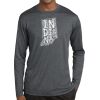 Unisex Poly Heather Long Sleeve T-Shirt Thumbnail