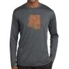 Unisex Poly Heather Long Sleeve T-Shirt Thumbnail