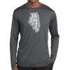 Unisex Poly Heather Long Sleeve T-Shirt Thumbnail