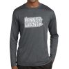 Unisex Poly Heather Long Sleeve T-Shirt Thumbnail