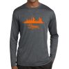 Unisex Poly Heather Long Sleeve T-Shirt Thumbnail