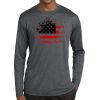 Unisex Poly Heather Long Sleeve T-Shirt Thumbnail