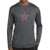 Unisex Poly Heather Long Sleeve T-Shirt Thumbnail