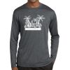 Unisex Poly Heather Long Sleeve T-Shirt Thumbnail